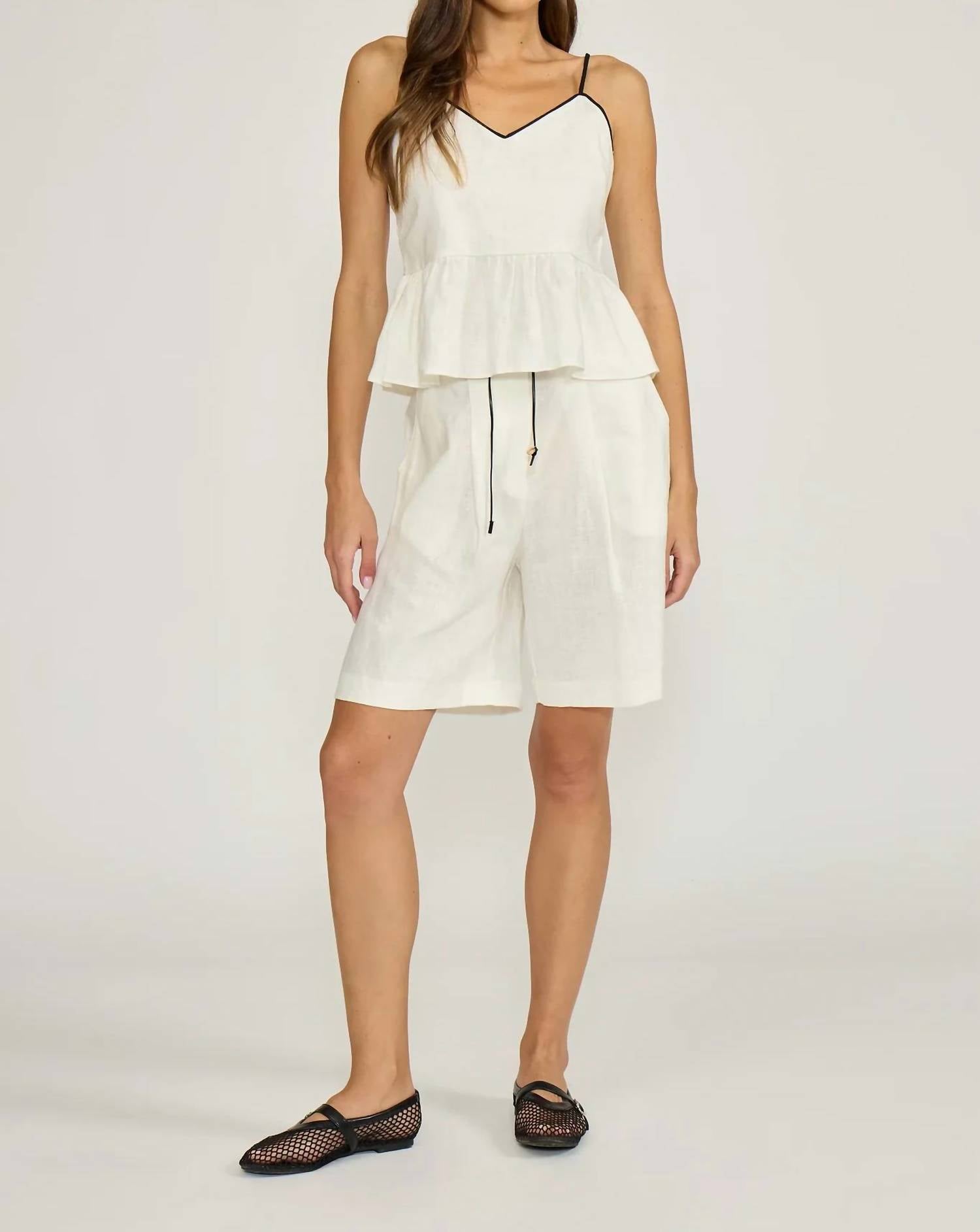 Lucy Paris - Lottie Relaxed Shorts