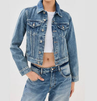 Good American - Shrunken Trucker Jacket