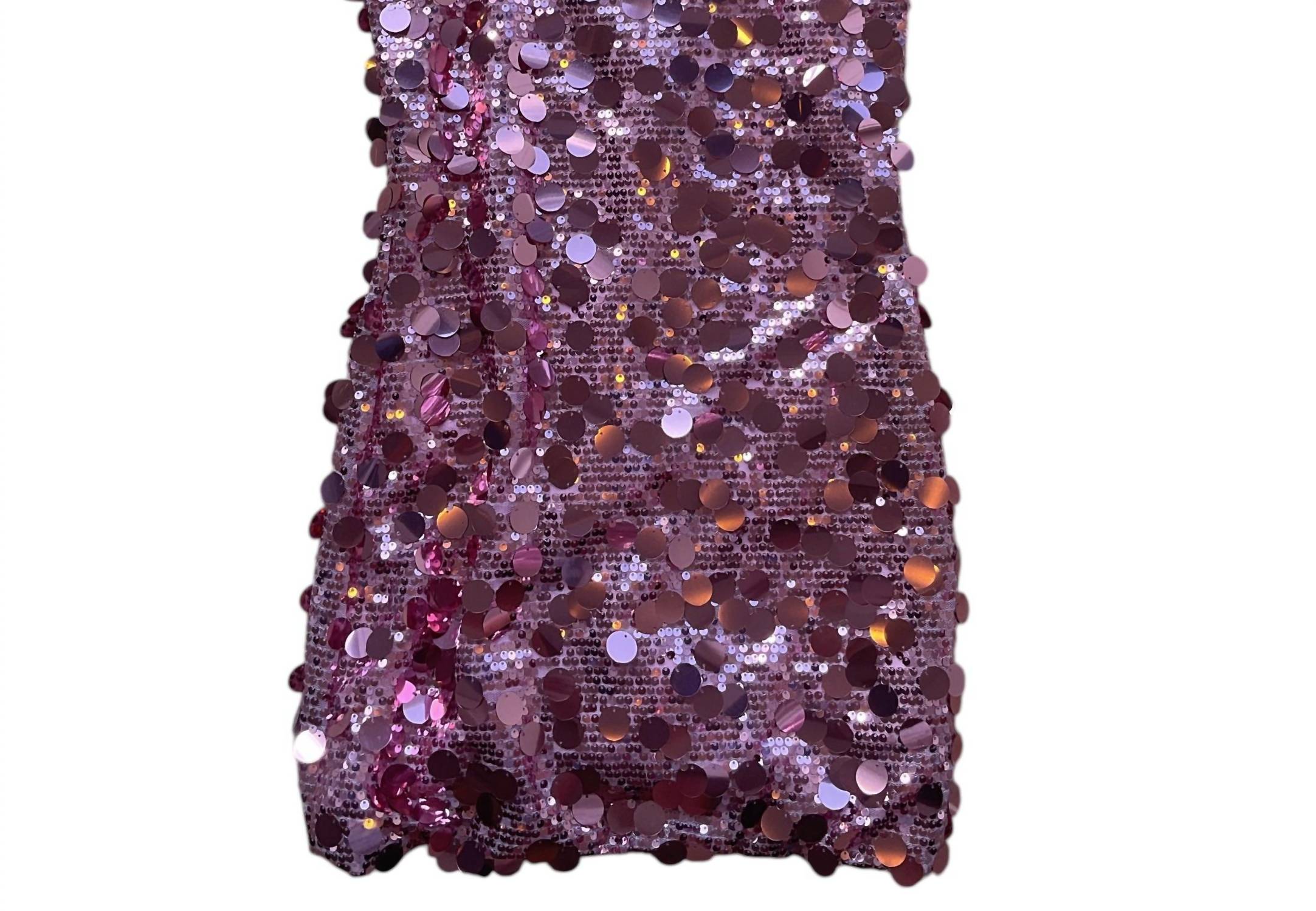 flowers by zoe Women's Sequin Paillette Dress in pink - women's dress
