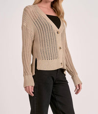 Elan - Harper Sweater Cardigan
