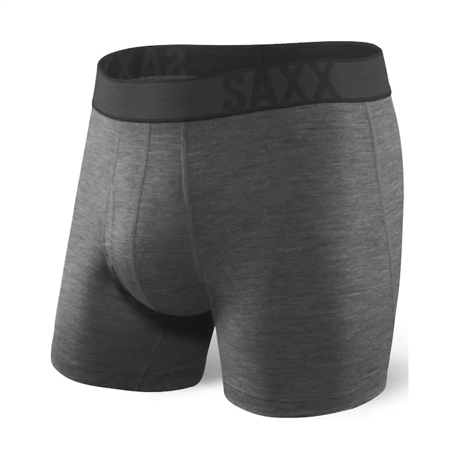 SAXX Men's Blacksheep Boxer Brief in charcoal - men's item