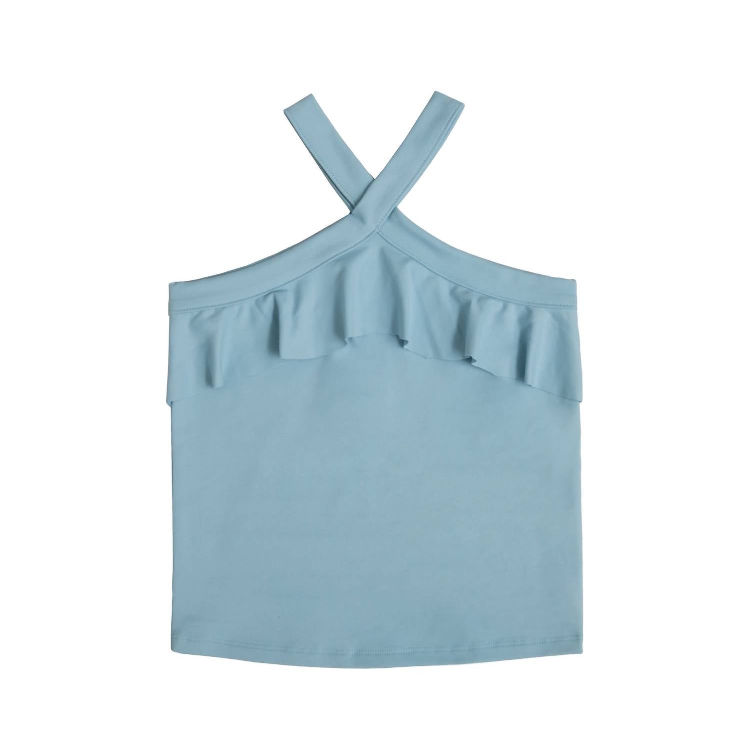 Mia - Girls' Flutter Crossover Tank