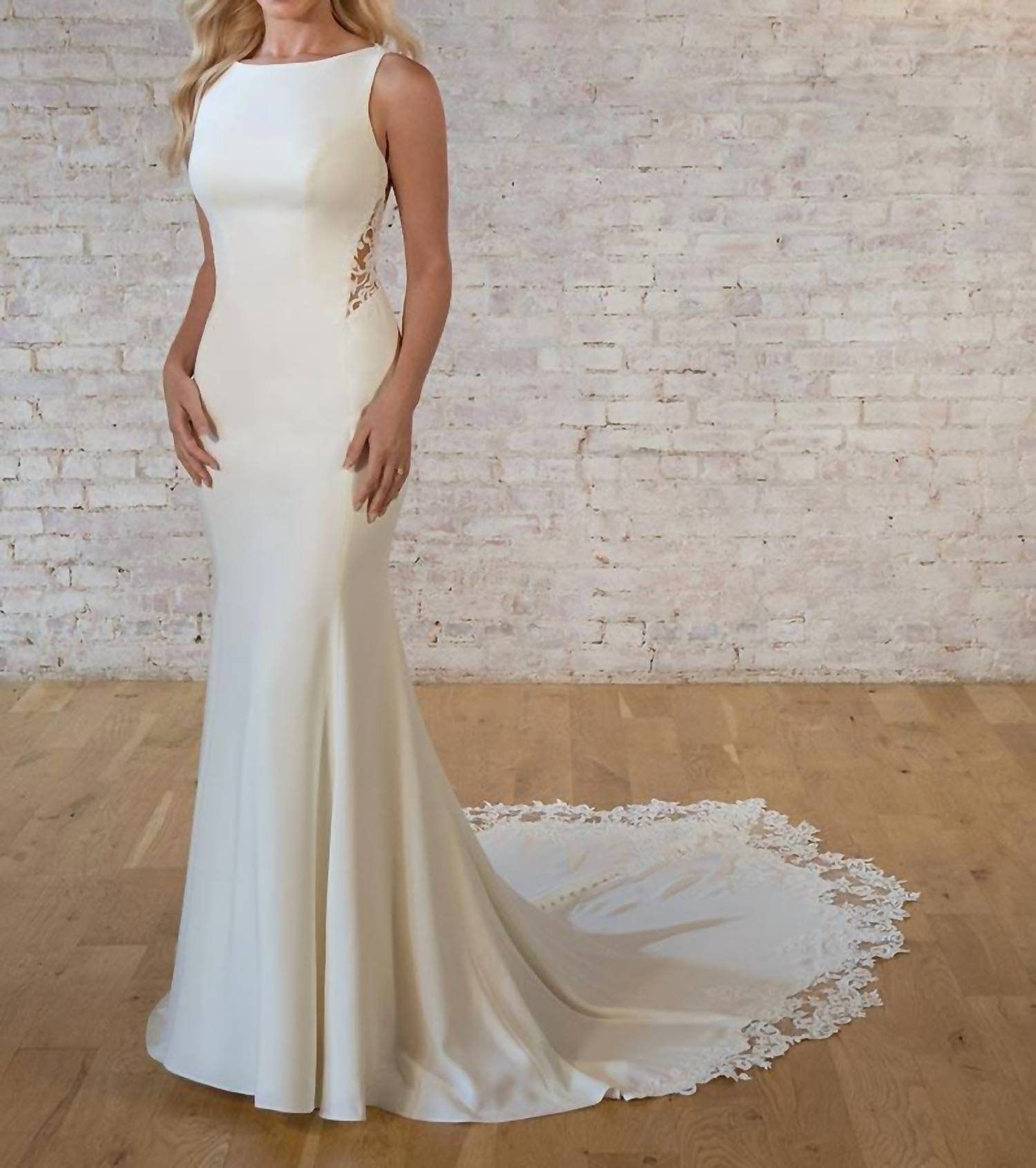 Stella York - Modest Column Wedding Dress