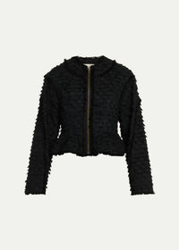 Ulla Johnson - Rosalind Textured Peplum Jacket