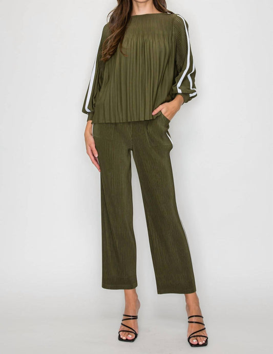 Joh - Jaline Pleated Top