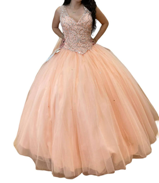 Mary'S Bridal - V-Neck Quincea√±era Dress