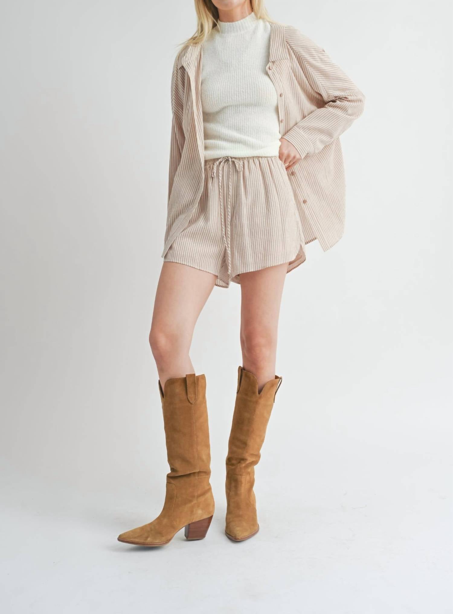 Sage The Label - Canyon Land Slouchy Back Shirt
