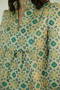 Sincerely Ours - Claire Tile Jacquard Mini Dress