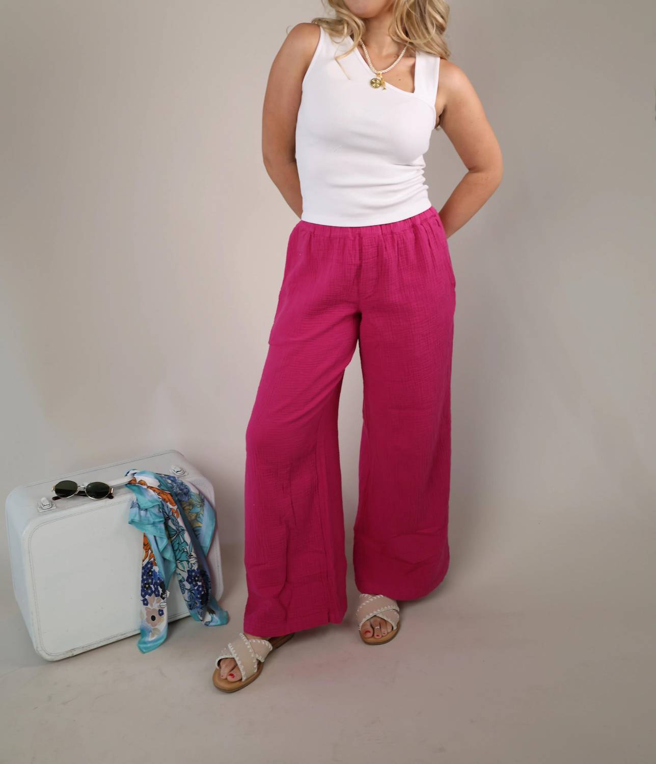Sundry - Women's Wide Leg Lounge Pant
