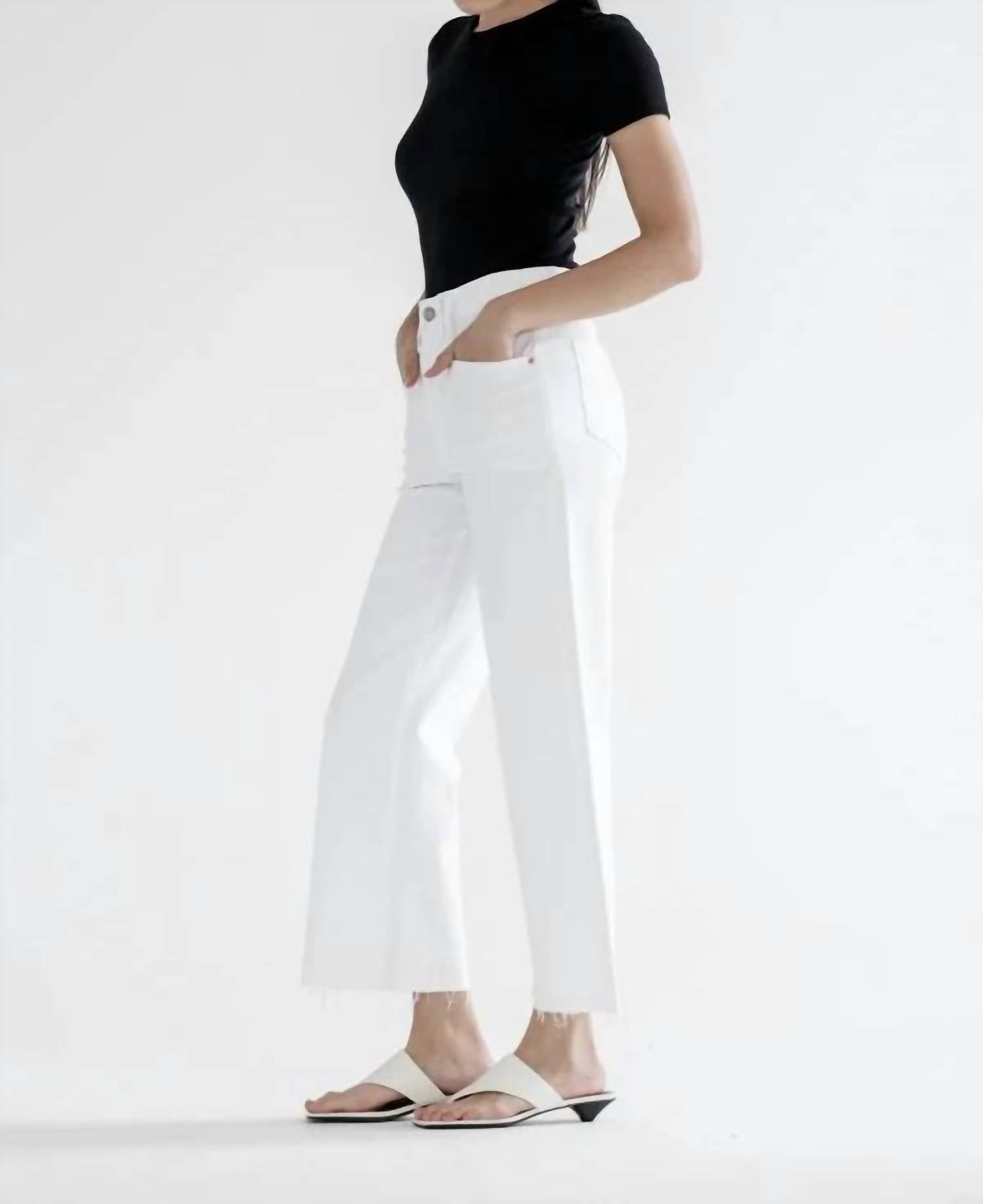 Mica Denim - High Rise Flare Jeans