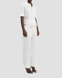 Victoria Beckham - Twist Detail Polo Top