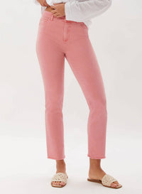 Ecru - LA CIENEGA STRAIGHT LEG CROPPED JEAN
