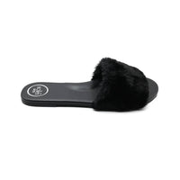 Solei Sea - Women Ziela Fur Strap Slide