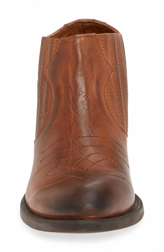 Roan - Women's Malina Western Leather Bootie