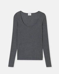 Closed - Modal-cashmere Blend Long Sleeve Top