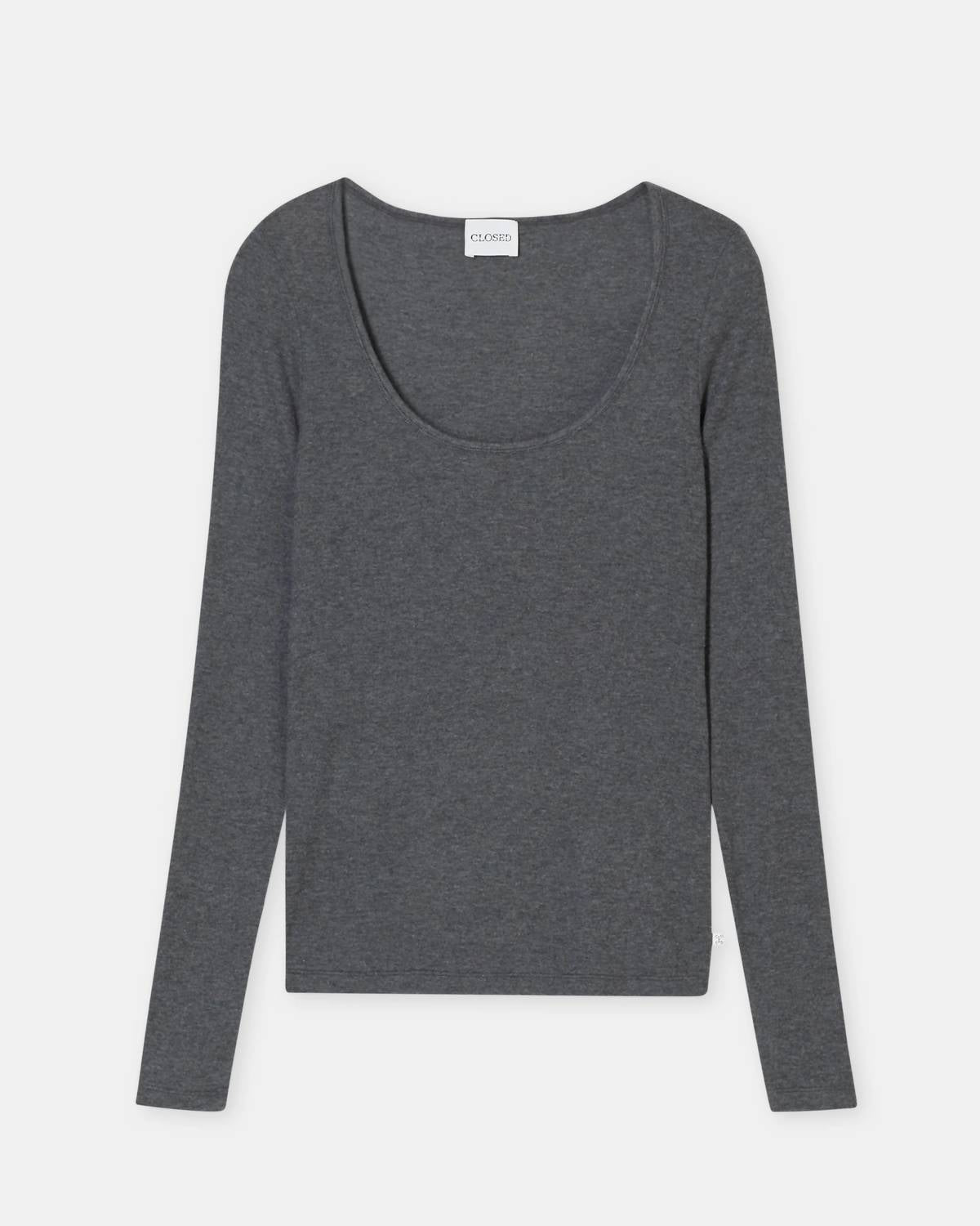 Closed - Modal-cashmere Blend Long Sleeve Top