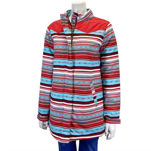 Cowgirl Hardware - Women's Desert Serape Striped Softshell Jacket