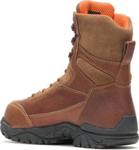 HYTEST Men's Apex Mid Lace-up Composite Toe Safety Work Boots in brown - men's boots - alternate view