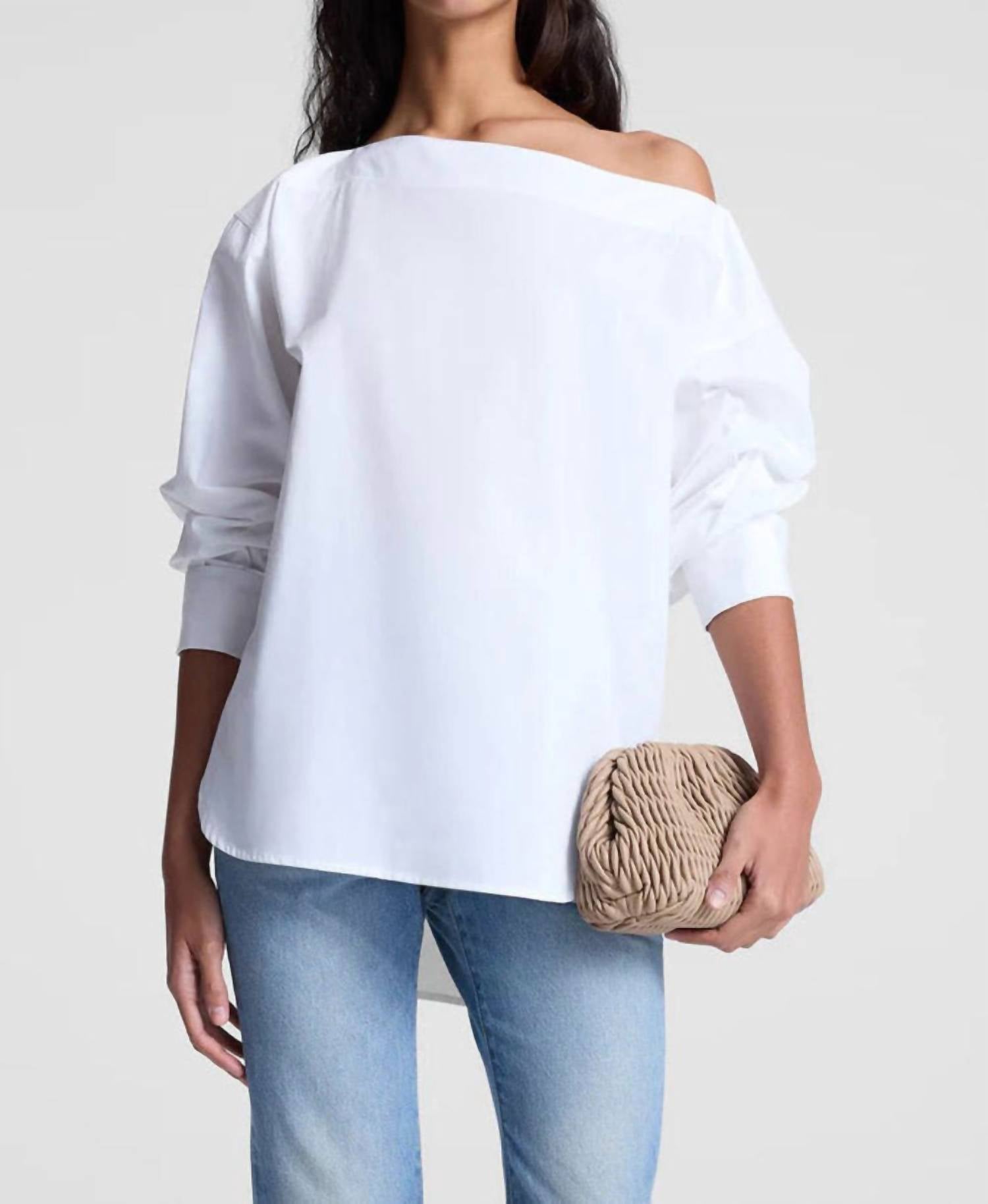 A.L.C. Mandi Top in white 1 - women's blouse