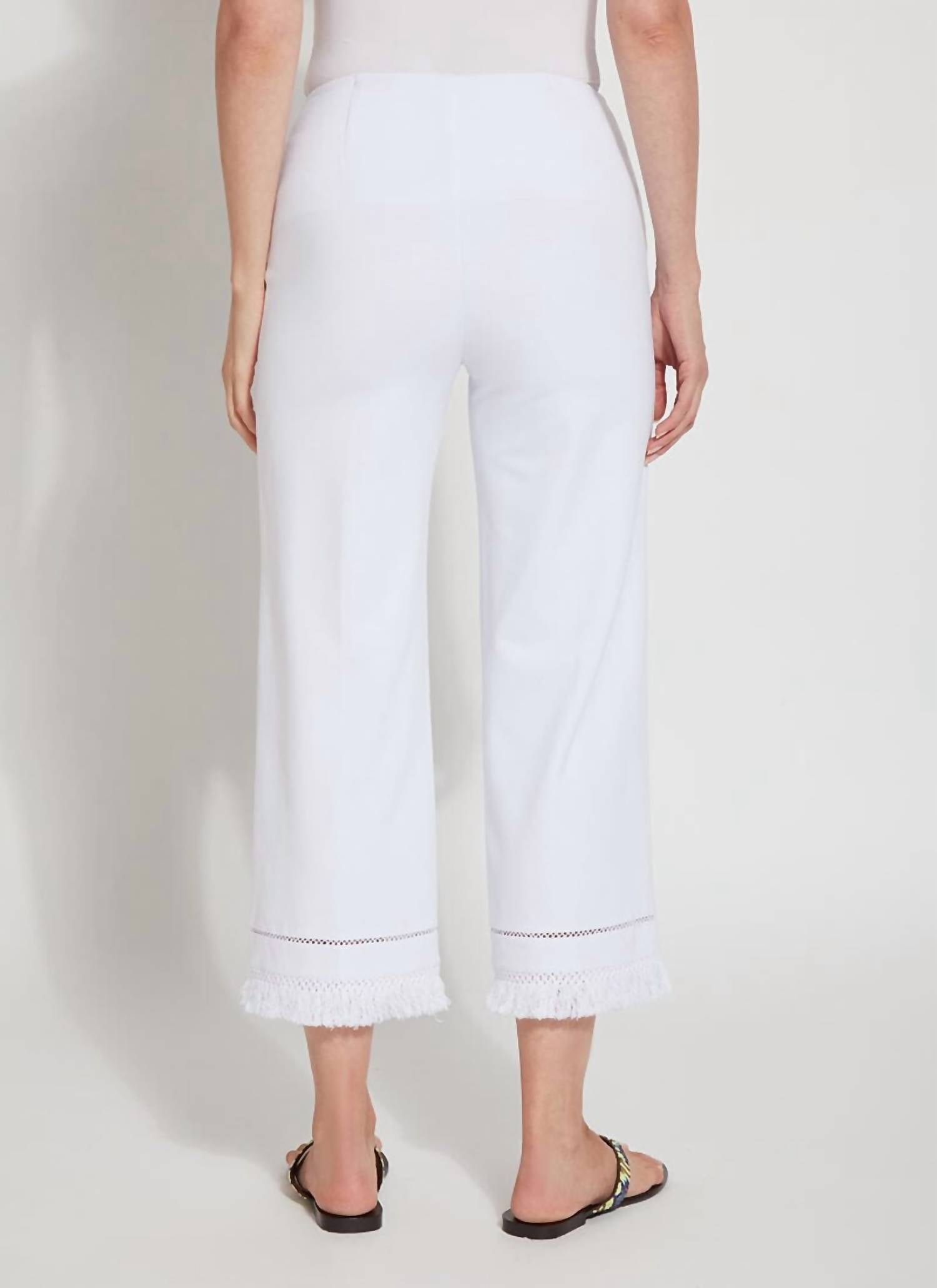 Frayed Bottom Capri