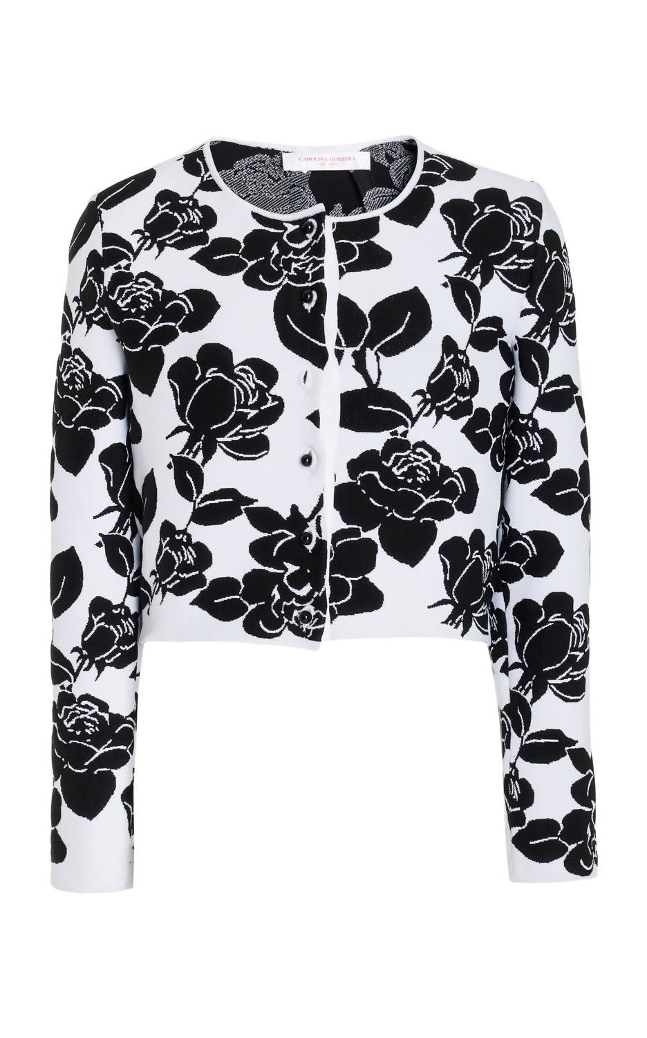 Carolina Herrera - Crewneck Cropped Cardigan
