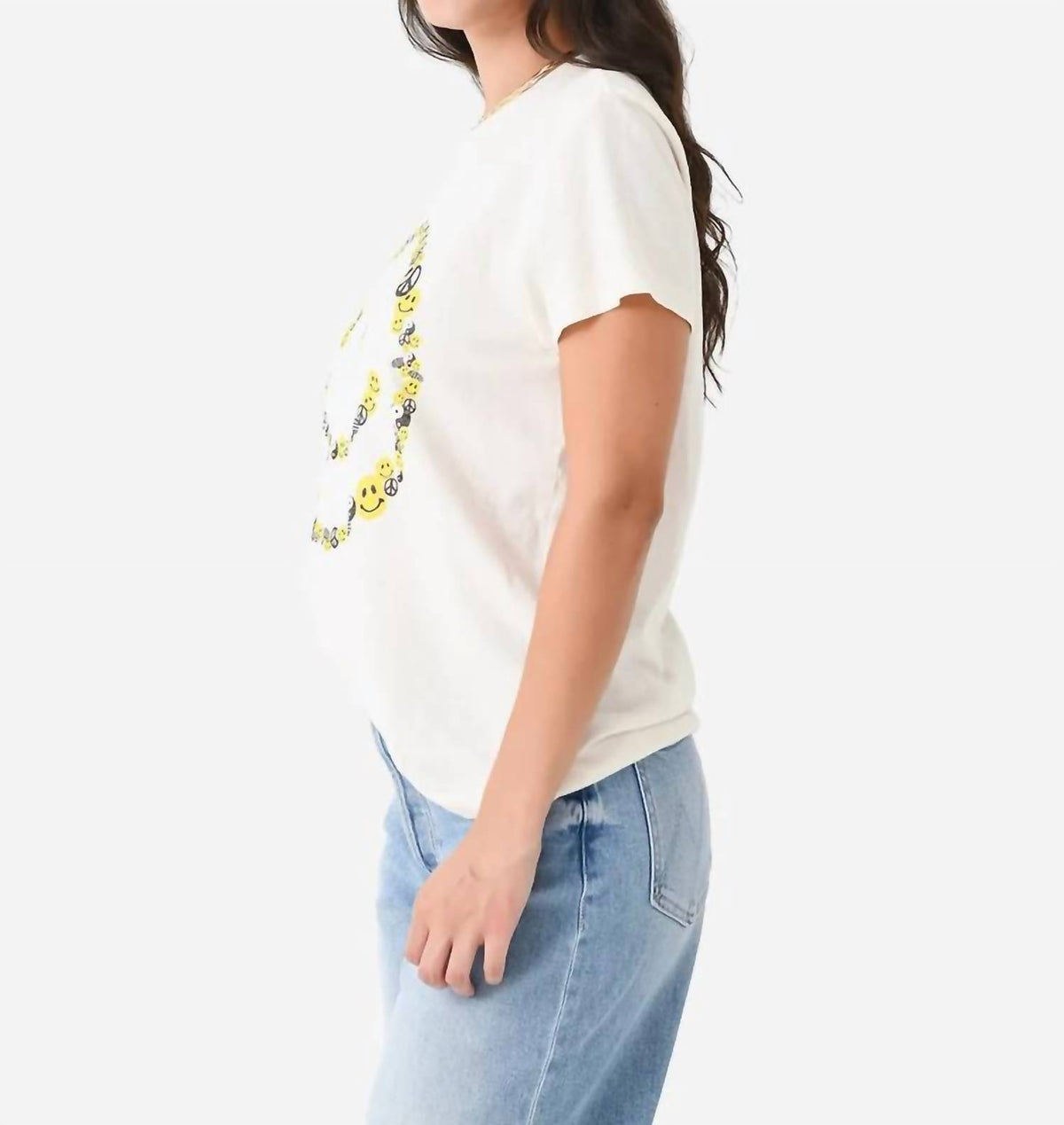 Re/Done - 70s Loose Tee Smile Top