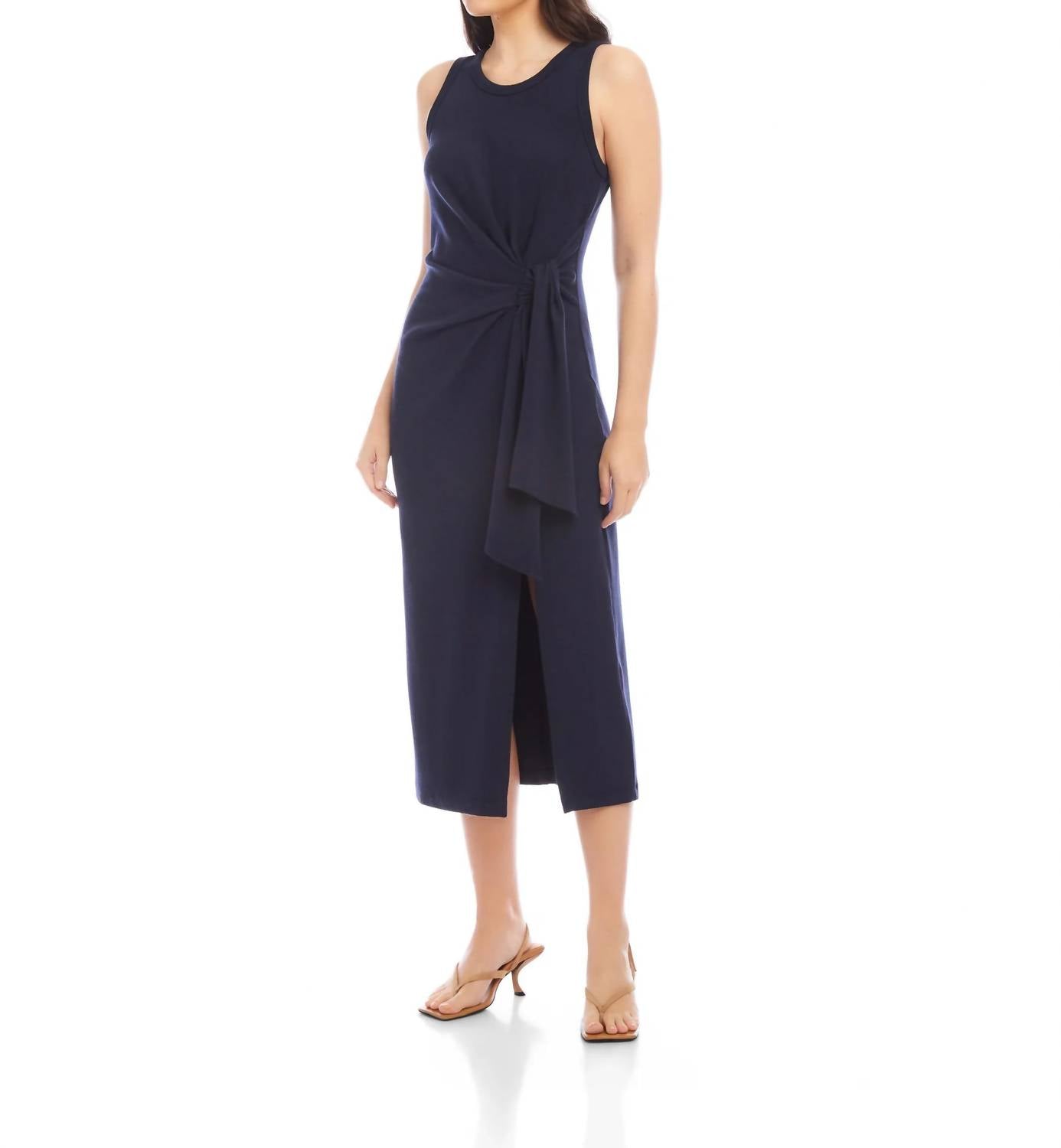 Fifteen Twenty - Side Knot Midi Dress