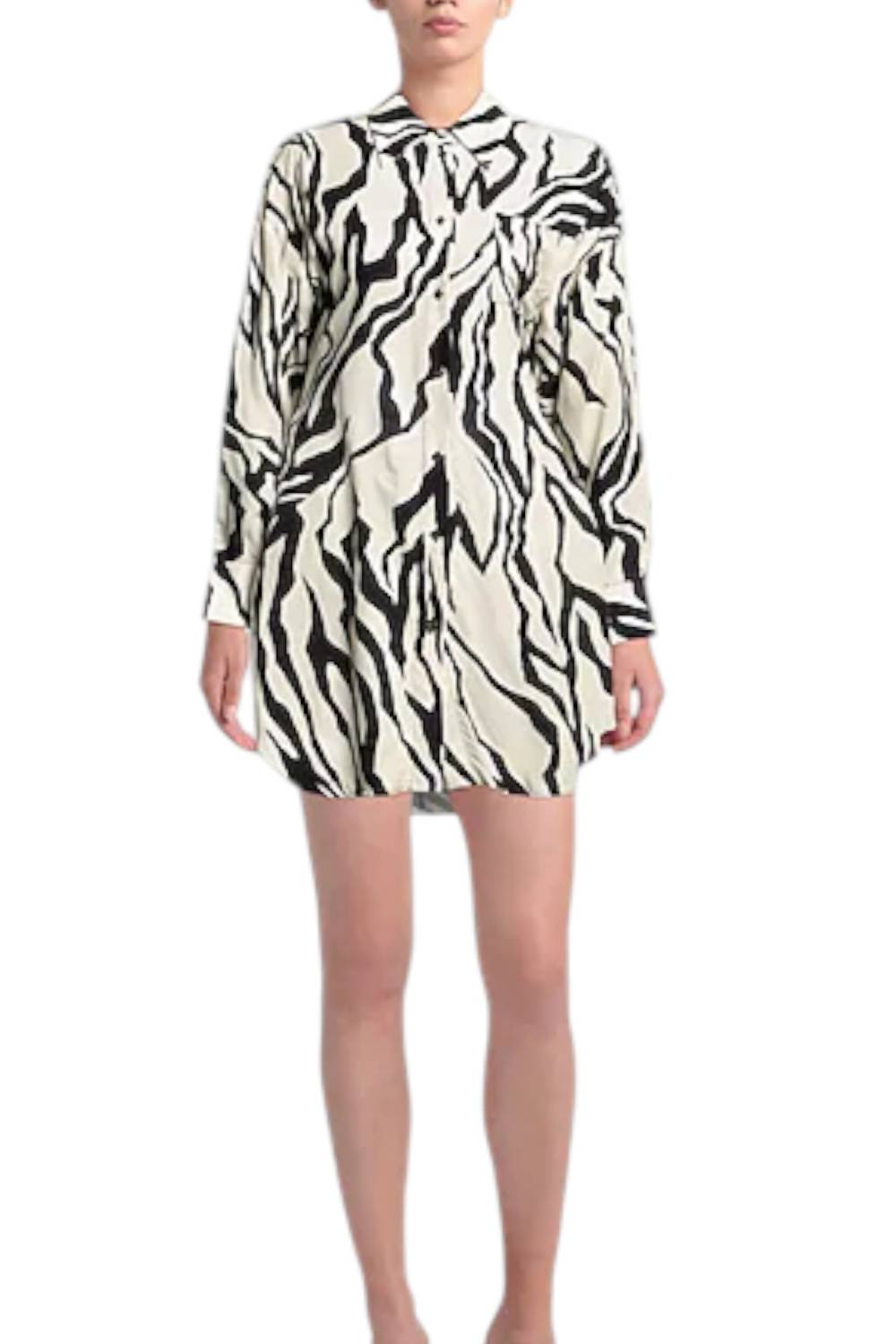 Maison Rabih Kayrouz - Zebra Print Short Dress