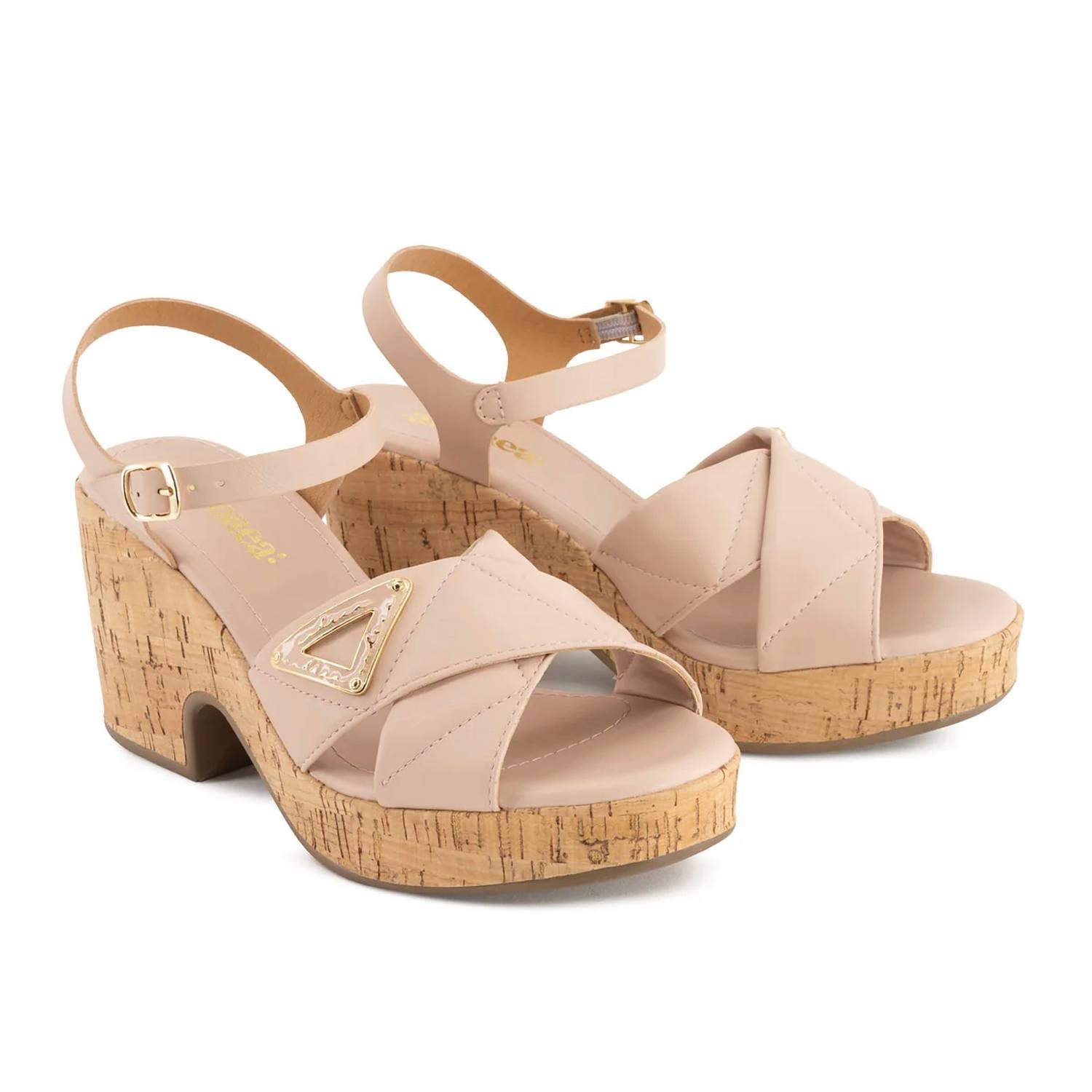 Andrea - Women's Ankle-strap Heeled Sandals