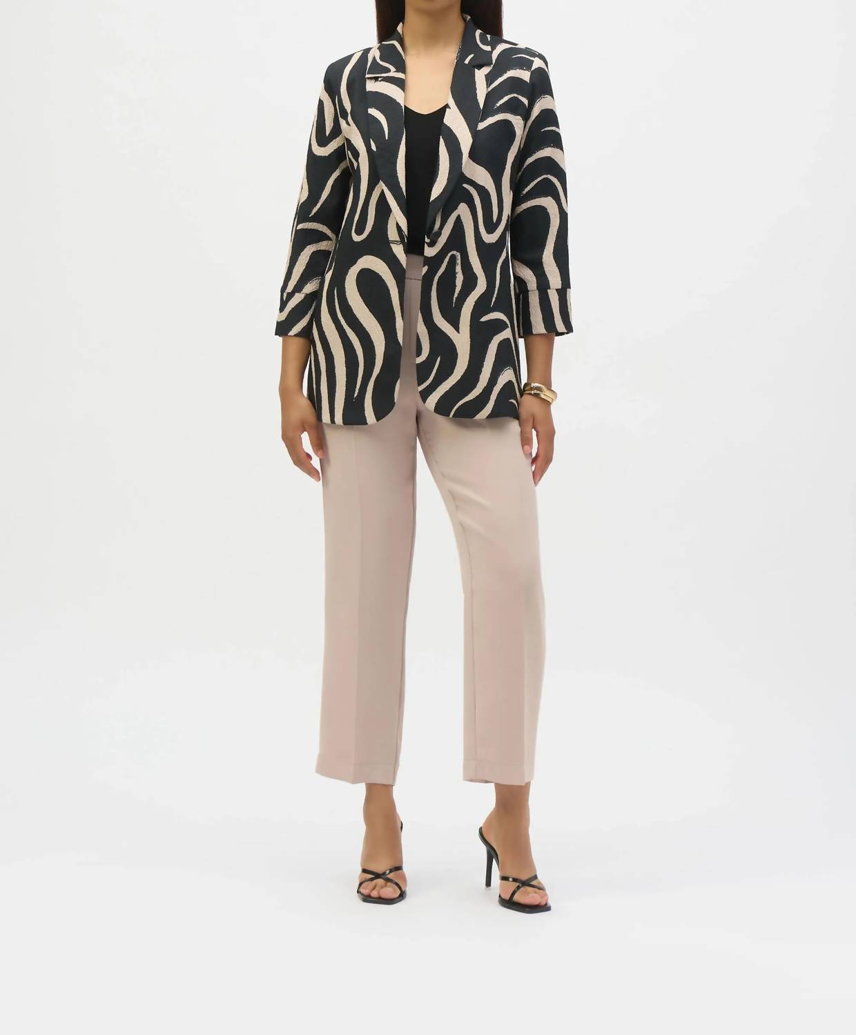 Joseph Ribkoff - Abstract Print Blazer Jacket