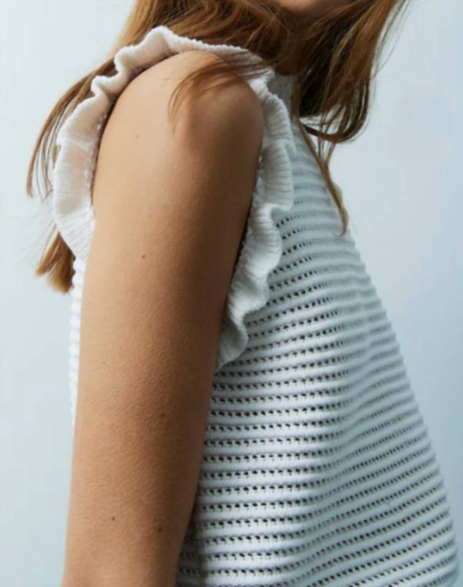 Melissa Nepton - Rana Crochet Sweater Top