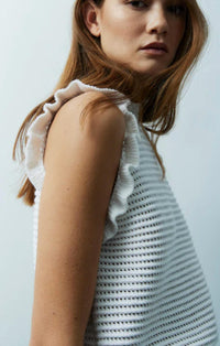 Melissa Nepton - Rana Crochet Sweater Top