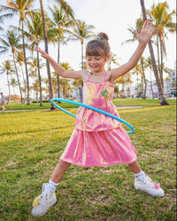 Lola + The Boys - Girls Sequin Cherry Tank Dress