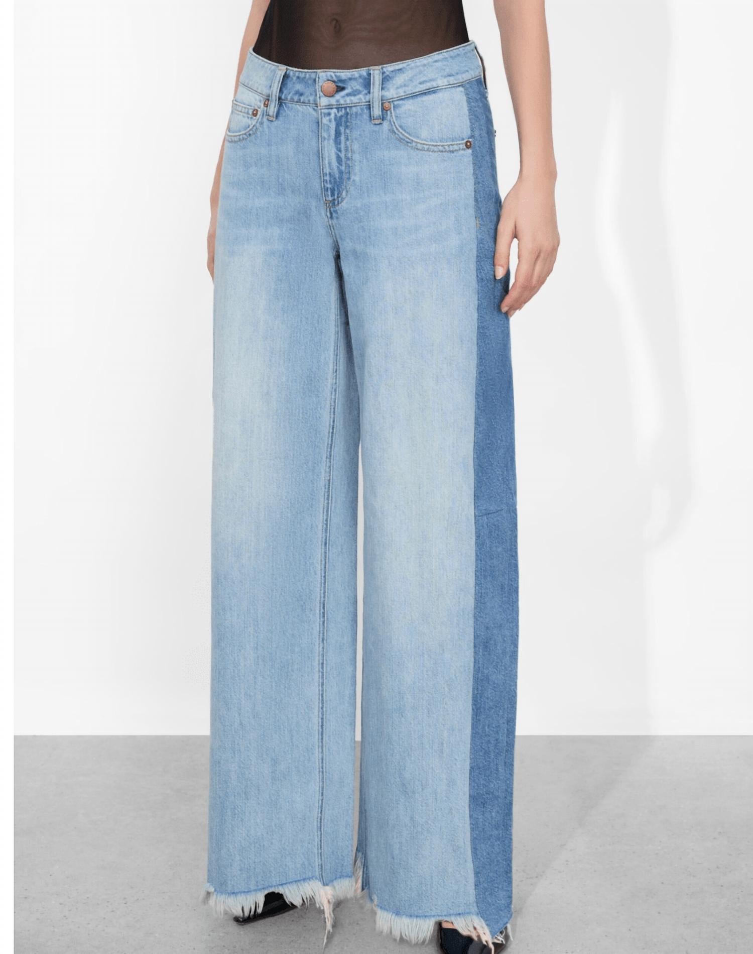 Alice + Olivia - Stu Baggy Jeans
