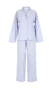 Needham Lane - Women's Sadie Cotton Poplin Long Sleeve Pajama Set