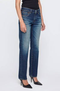Moussy - Leverett Slim Fit Straight Leg Jeans
