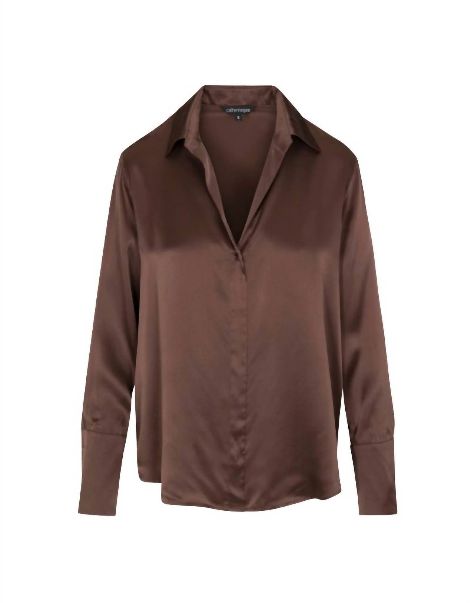 Catherine Gee - Daria French Cuff Blouse