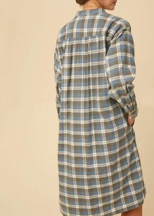 Listicle - Charlie Plaid Flannel Shirt Dress