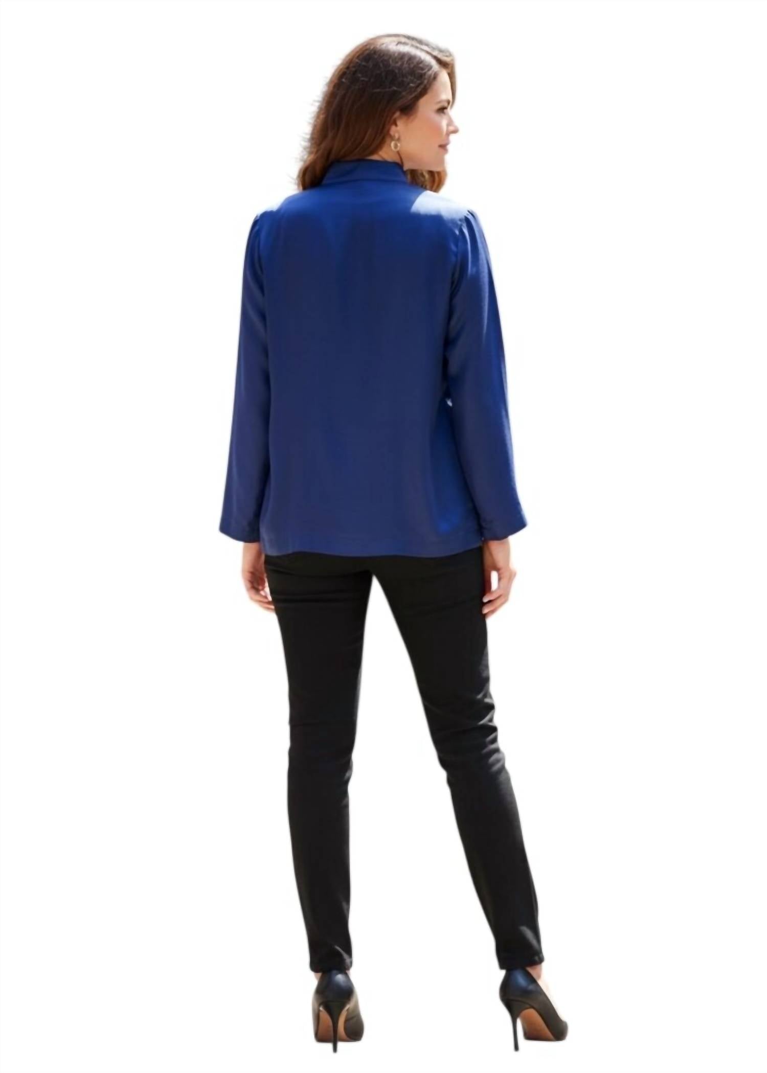 Hinson Wu - Reversible Ecru Collar Jacket