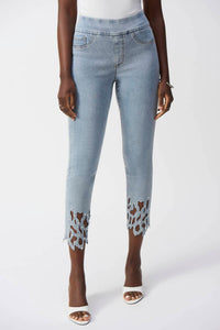 Joseph Ribkoff - Slim Fit Pull-On Jeans
