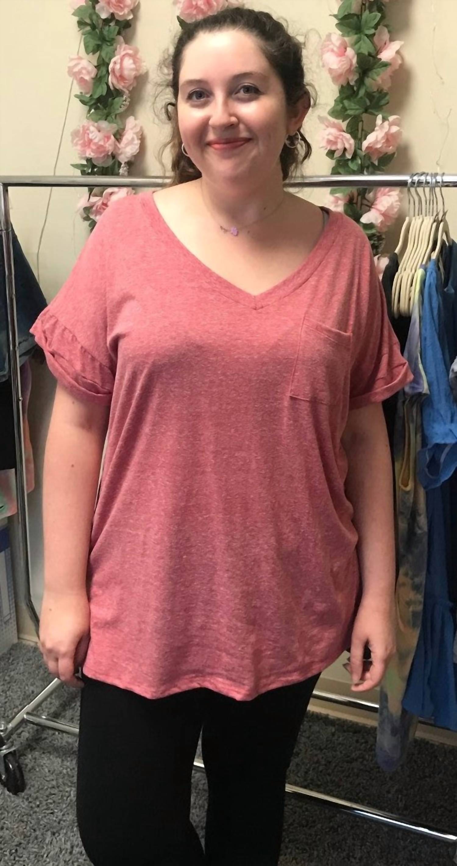 Sew In Love - Boyfriend Pocket Top,