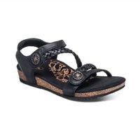 Aetrex - Women's Jillian Braided Quarter Strap Sandal