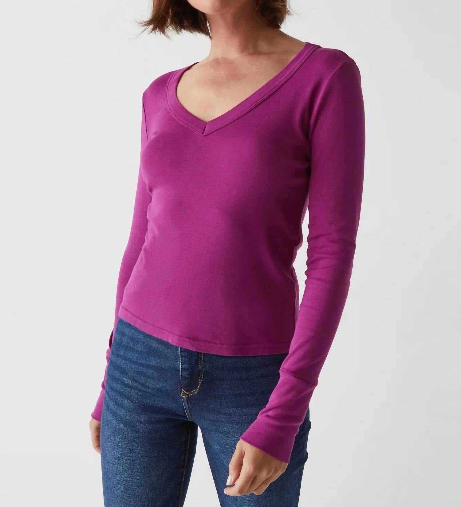 Michael Stars - Logan V-neck Tee