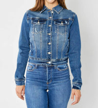 Judy Blue - Distressed Denim Jacket