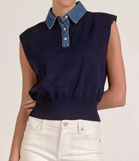 Elan - Giver Of Life Cap-sleeve Sweater
