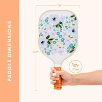 The Darling Effect - Floral Pickleball Paddle