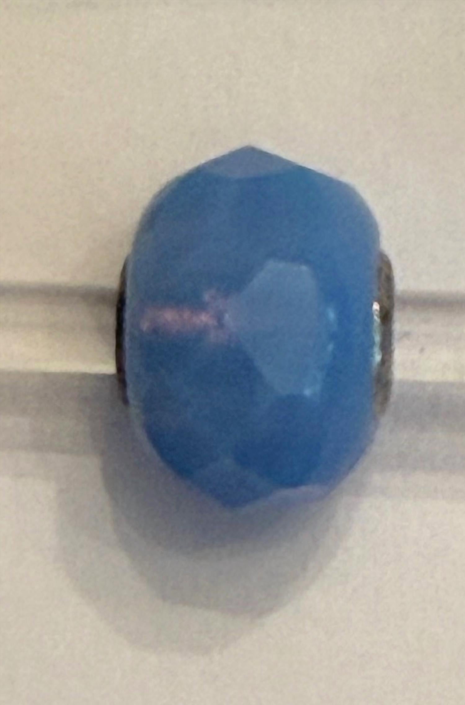 Trollbeads Women's Prism Bead Charm in blue - women's jewelry - alternate view