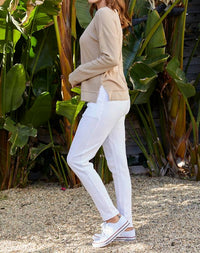 Mododoc - Longsleeve Crew Neck Boxy Top