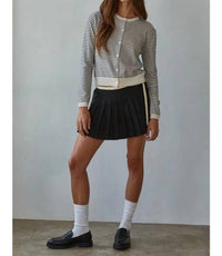 By Together - Astrid Pleated Mini Skirt