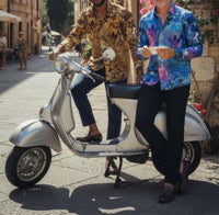 Barabas - Roma Peacock Long Sleeve Shirt